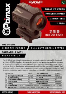 X2 Solar Red Dot Sight - Image 6