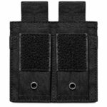 Double Pistol Magazine Pouch with MOLLE Straps - Image 3